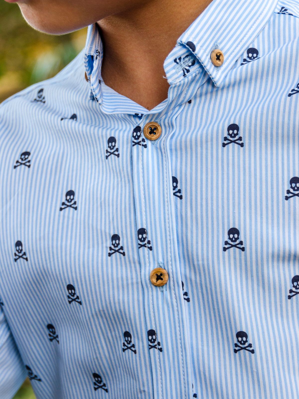 CAMISA NIÑO ESTAMPADA CALAVERA