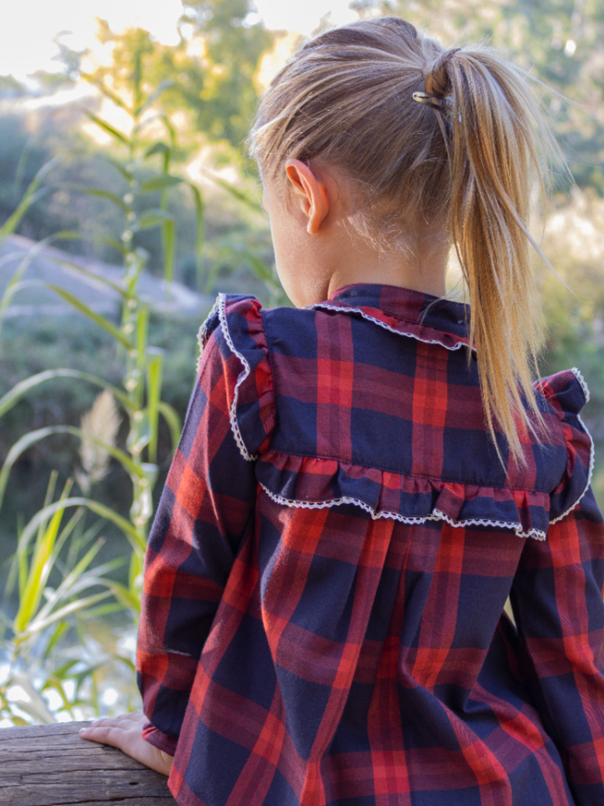 CAMISA NIÑA VOLANTES 